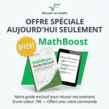 Charger l'image dans la galerie, MathBoost™ – De la difficulté à la réussite (Collège &amp; Lycée)